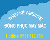 Thiết kế website đồng phục may mặc